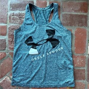 Under Armour Heathered Blue Racerback Tank